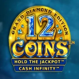 12 Coins Grand Diamond Edition logo by Wazdan at Roby Casino