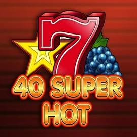 Official Slots logo: 40 Super Hot by Amusnet Interactive at Roby Casino