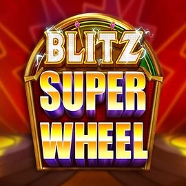 Blitz Super Wheel online game logo by Pragmatic Play on roby-casinos.es