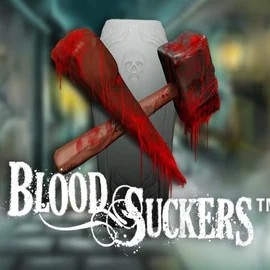 Logo of Blood Suckers from NetEnt at Roby Casino