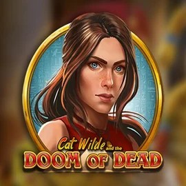 Cat Wilde and the Doom of Dead by Play'n GO, showcased at roby-casinos.es – game logo