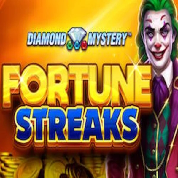Diamond Mystery Fortune Streaks slot logo by Greentube at Roby Casino