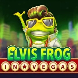 Slots logo of Elvis Frog In Vegas from BGAMING at Roby Casino