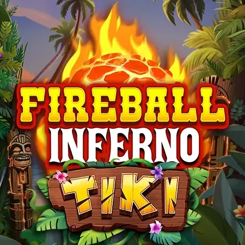 Try Fireball Inferno Tiki slot by NetEnt on roby-casinos.es – logo image