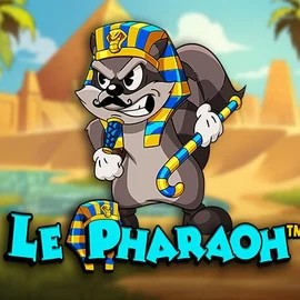 Le Pharaoh online game logo by Hacksaw Gaming on roby-casinos.es