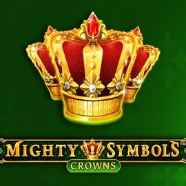 Mighty Symbols Crowns logo – Slots by Wazdan at Roby Casino