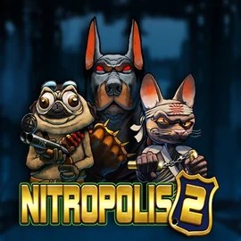 Nitropolis 2 online game logo by ELK Studios on roby-casinos.es