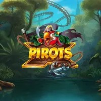 Pirots X game by ELK Studios – logo hosted on Roby Casino