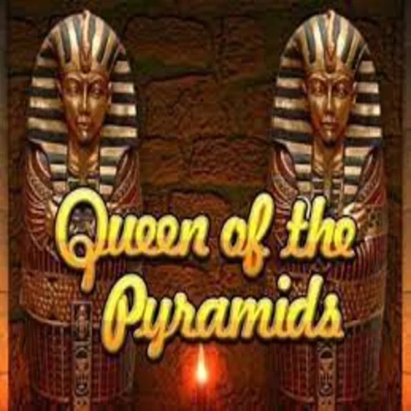 Queen of the Pyramids logo by Playtech Roby Casino