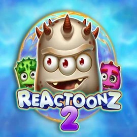 Official Slots logo: Reactoonz 2 by Play'n GO at Roby Casino