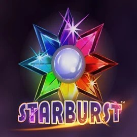 Starburst slot visual from NetEnt available on roby-casinos.es