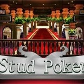 Stud Poker 3D slot logo by iSoftBet at Roby Casino
