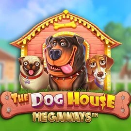 Official Slots logo: The Dog House Megaways by Pragmatic Play at Roby Casino